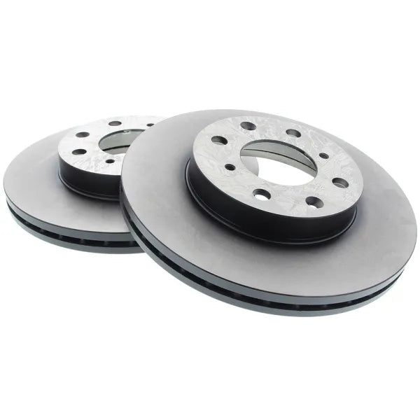 Front Brake Discs (240mm / 4x100) for Honda Civic EG5 Hatchback 1992–1996 1.6 ESi – Ashuki H037-05