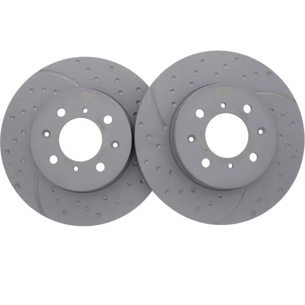 Front Brake Discs (262mm / 4x100) for Honda Civic EJ1 Coupe 1994–1996 1.6 ESI – EBC GD Series
