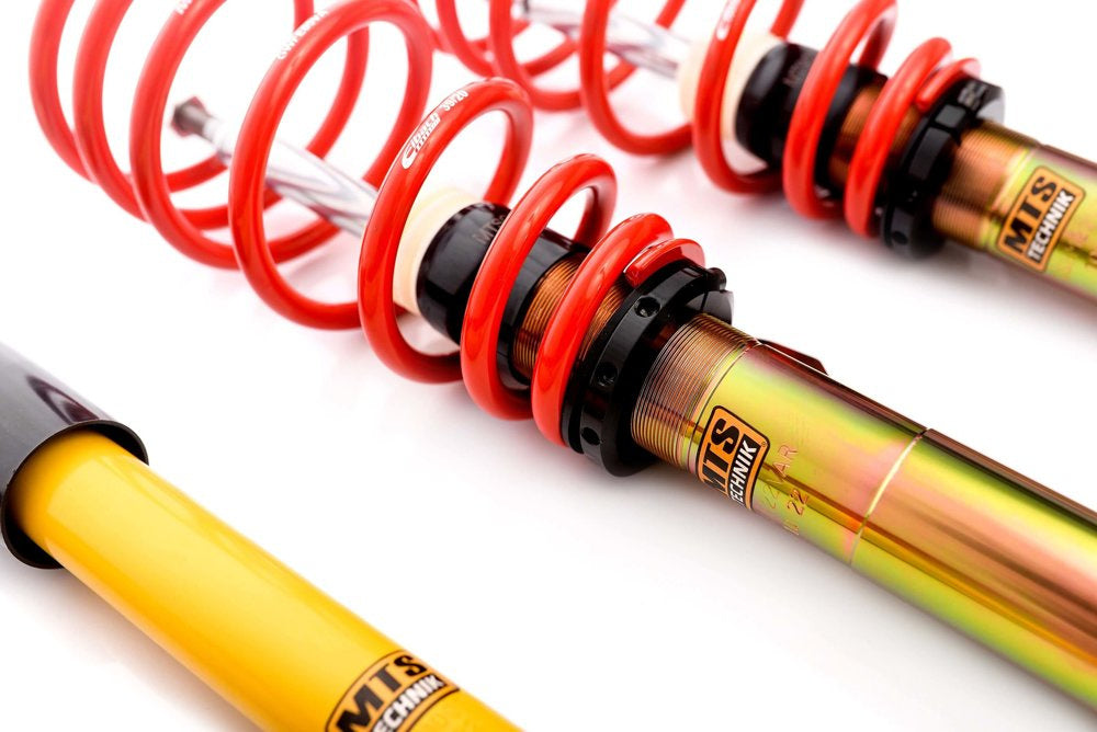 MTS Technik Coilover Kit Comfort BMW 1 Cabrio (E88) zonder camberplaat-Goud