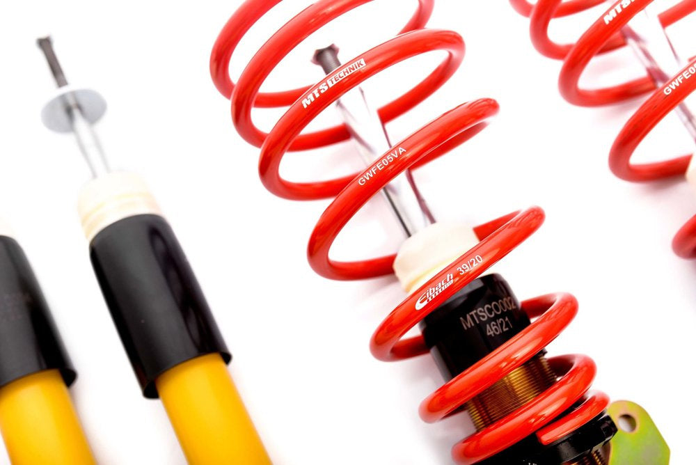 MTS Technik Coilover Kit Comfort BMW 1 Coupé (E82) zonder camberplaat-Goud