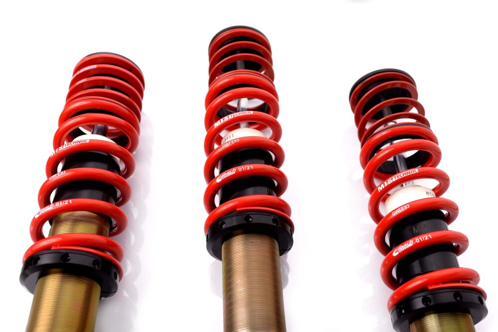 MTS Technik Sport Schroefset voor Honda CIVIC VI Hatchback (EJ/EK) 1995-2001 - Verstelbare Hoogte 30-80 mm voor, 20-70 mm achter