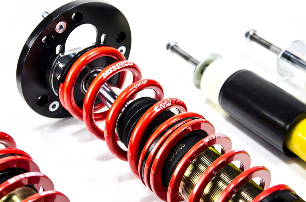 MTS Technik Coilover Kit Stance BMW 1 Cabrio (E88) met camberplaat - Goud
