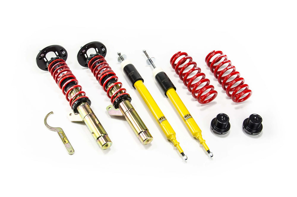 MTS Technik Coilover Kit Street BMW 1 Convertible (E88) with camber plate-Goud