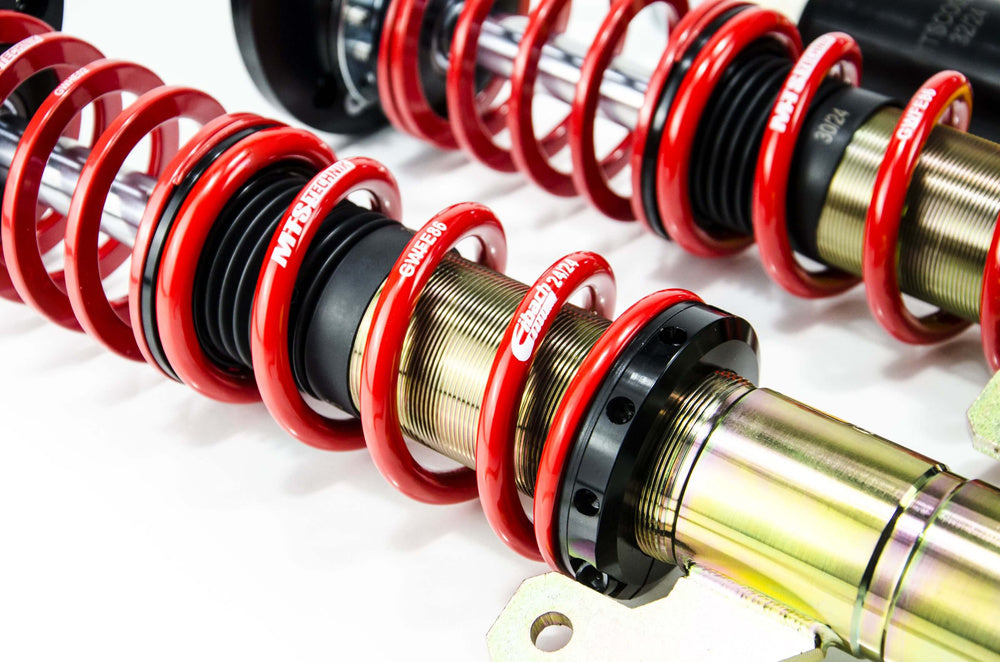 MTS Technik Coilover Kit Street BMW 1 Convertible (E88) with camber plate-Goud