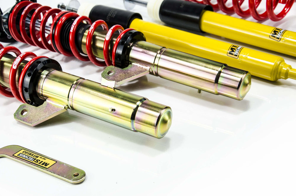MTS Technik Coilover Kit Street BMW 1 Convertible (E88) with camber plate-Goud