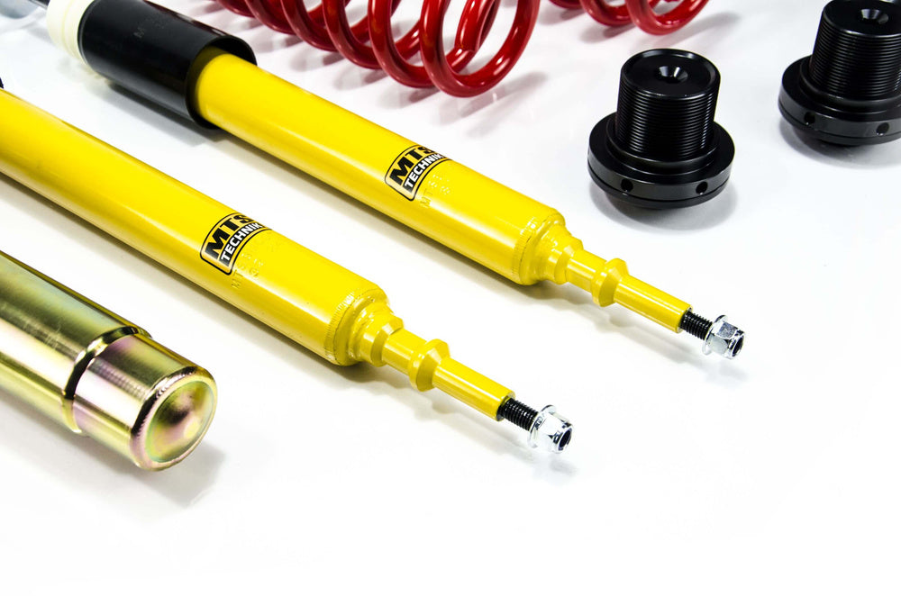 MTS Technik Coilover Kit Street BMW 1 Convertible (E88) with camber plate-Goud