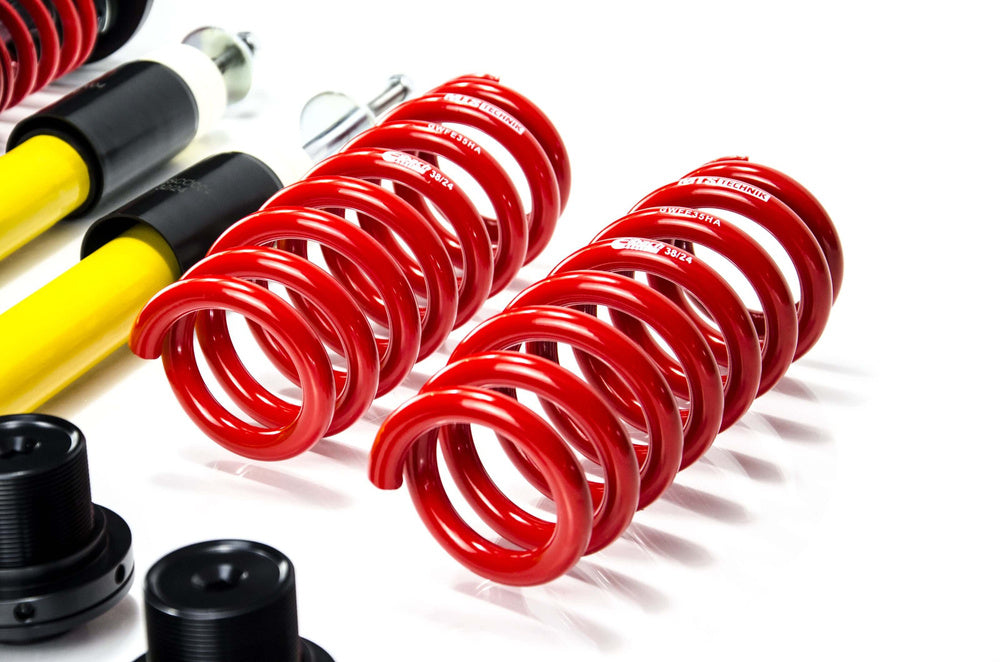 MTS Technik Coilover Kit Street BMW 1 Convertible (E88) with camber plate-Goud