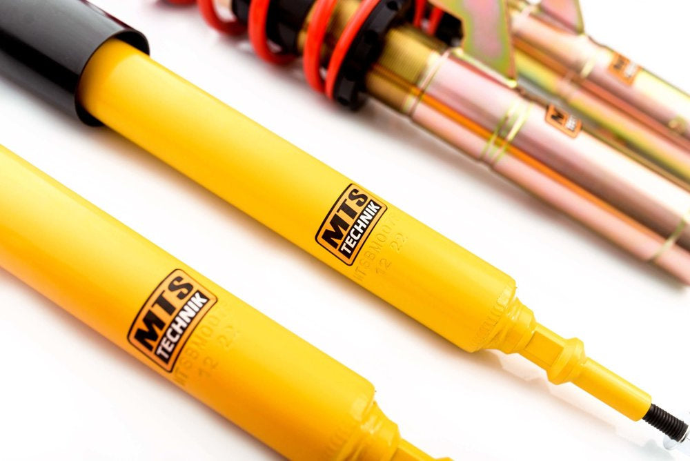 MTS Technik Coilover Kit Street BMW 1 Coupé (E82) zonder camberplaat-Goud