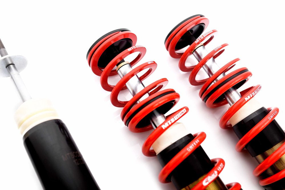 MTS Technik Coilover Kit Street BMW 1 Coupé (E82) zonder camberplaat-Goud