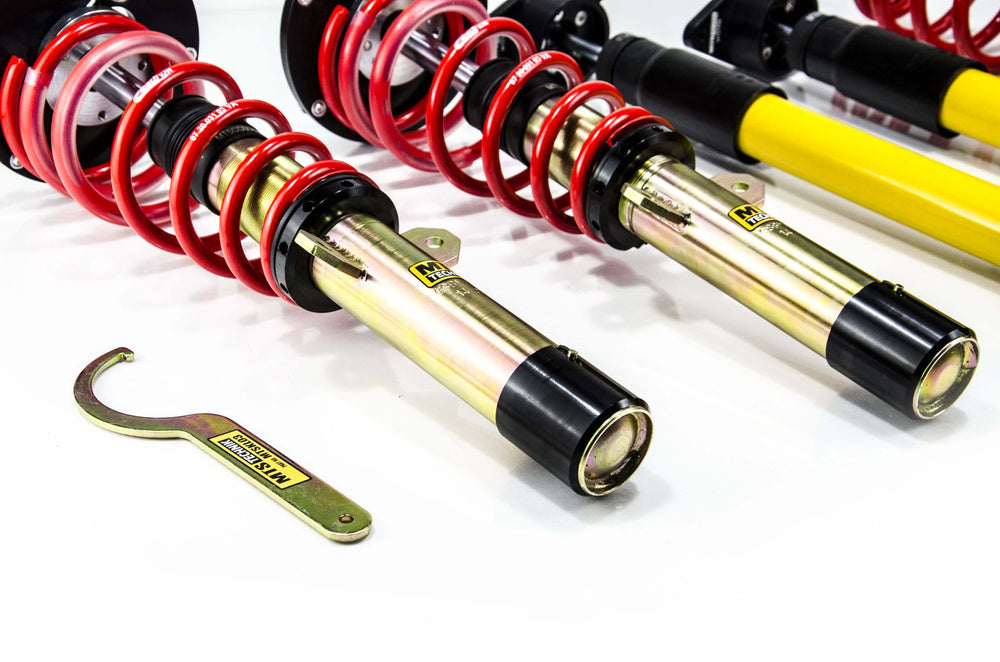 MTS Technik Coilover Kit Street BMW 1 (F40) met camberplaat-Goud