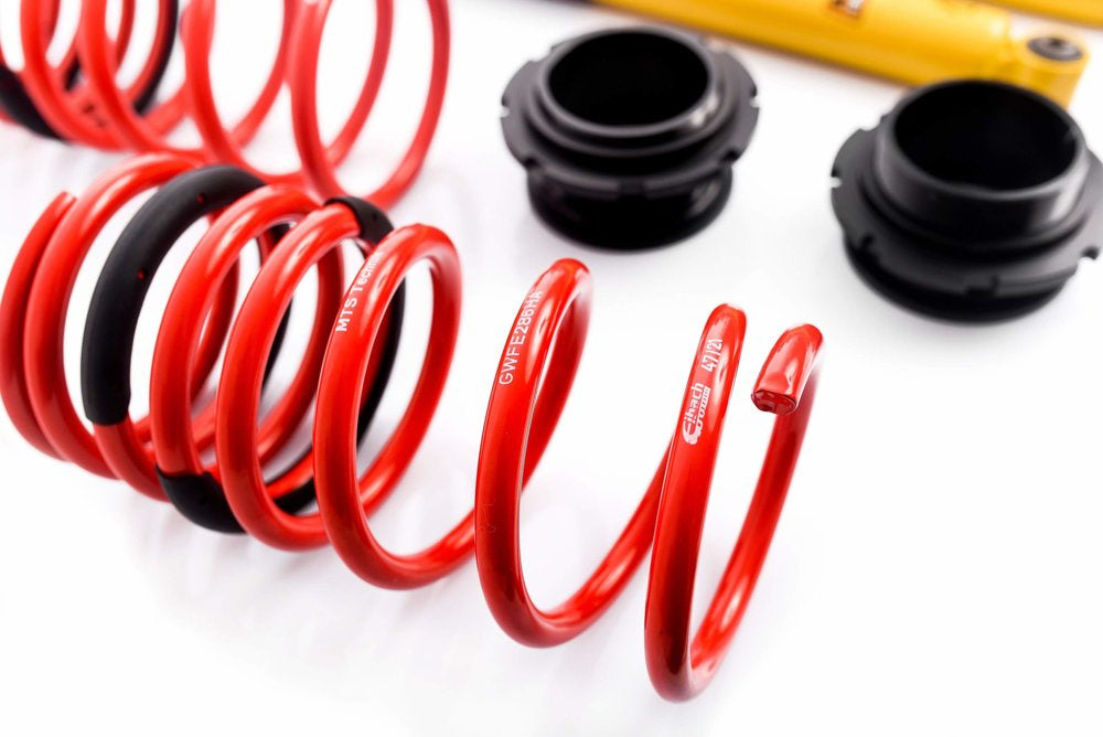 MTS Technik Coilover Kit Street BMW 1502-2002 Cabriolet (E10) met camberplaat-Goud