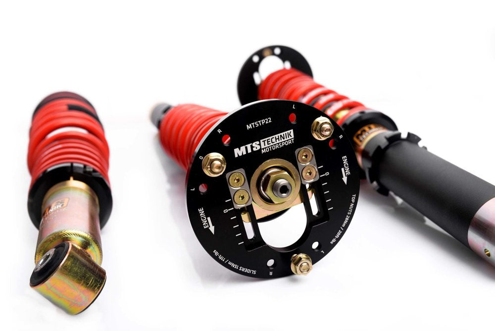 MTS Technik Schroefset Street BMW 3 (E21) 1975–1984 met camberplaten – Goud