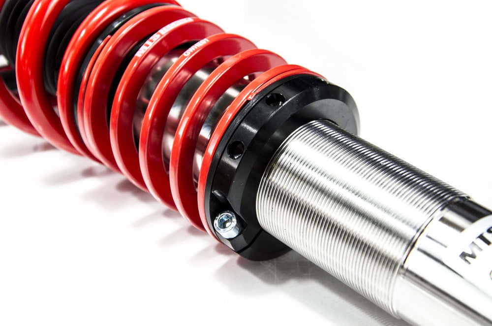 MTS Technik Schroefset Street BMW 3 (E21) 1975–1984 met camberplaten – Roestvrij staal (Inox)