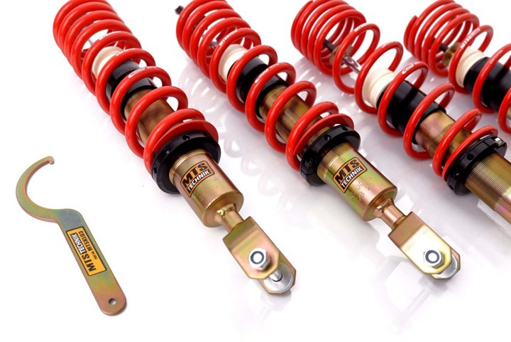 MTS Technik Sport Schroefset voor Honda CIVIC V Hatchback (EG) 1991-1995 - Verstelbare Hoogte 30-80 mm voor, 20-70 mm achter