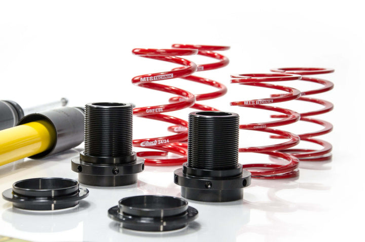 MTS Technik Stance Schroefset voor Audi TT (8N) 1998–2006 zonder camber plates – Inox (roestvrij staal)