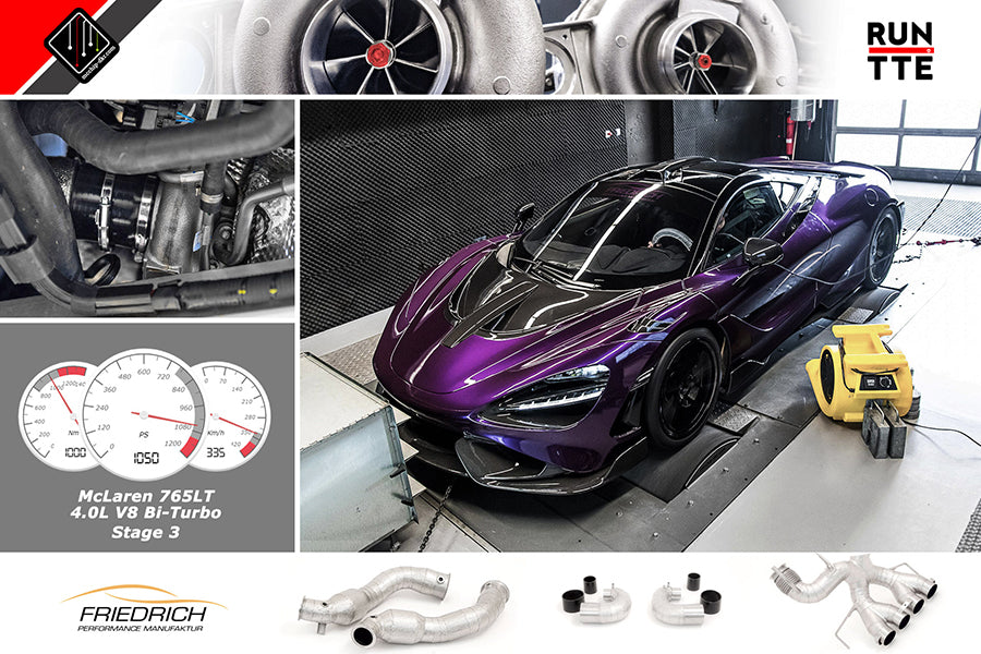 TTE1300 upgrade turbo's 4.0 V8 M840T (set van 2)
