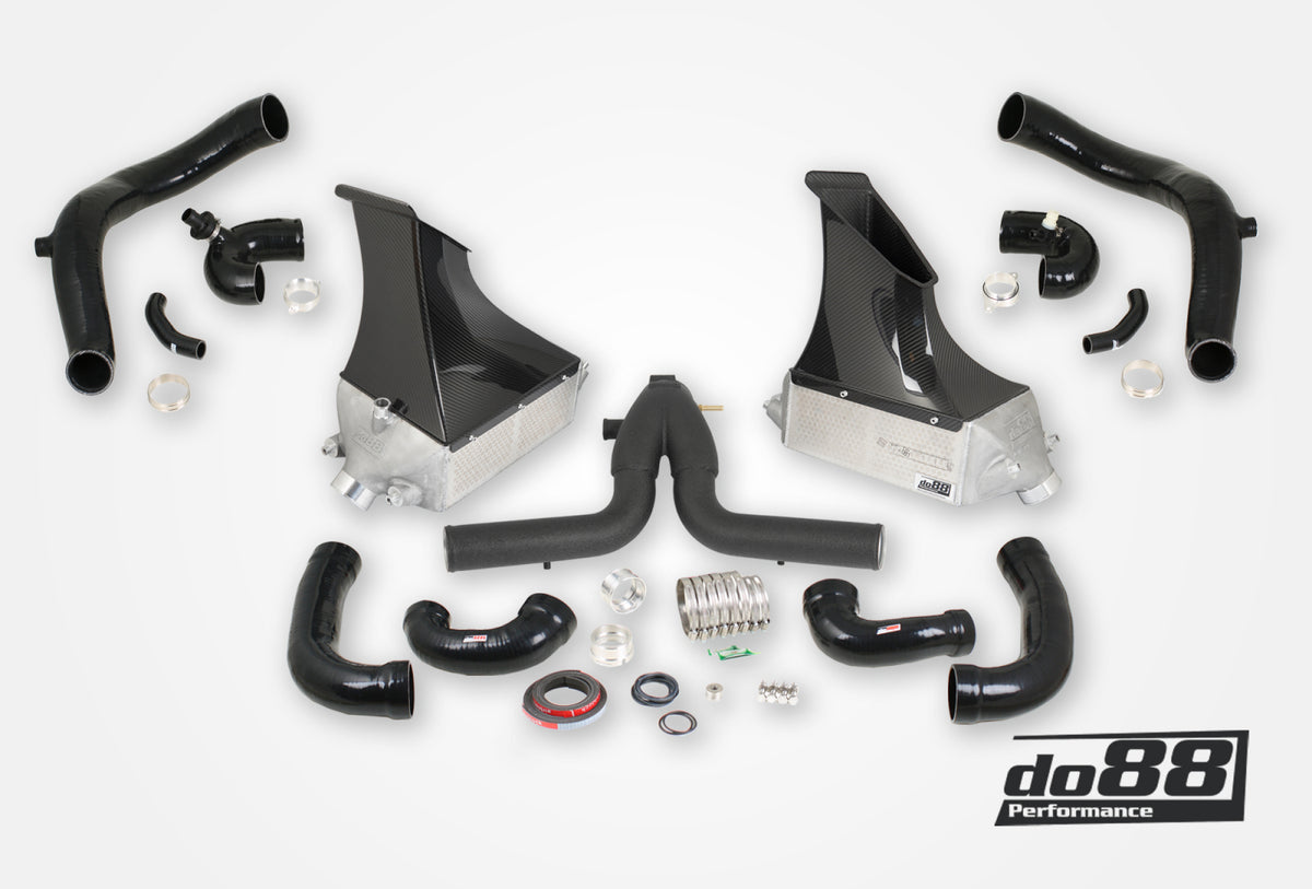 DO88 BigPack intercoolerkit, Y-pipe en inlaten
