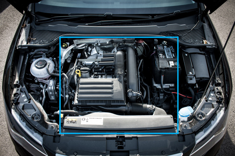 Forge carbon luchtinlaat 1.2/1.4 TSI
