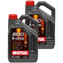 Motul 5W40 2X 5L 8100 X-Cess