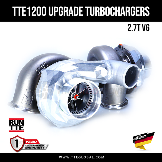 TTE1200 upgrade turbo's 2.7T biturbo