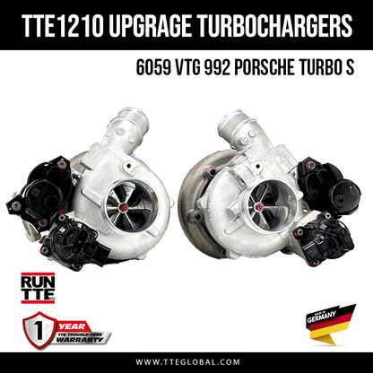TTE1210 VTG upgrade turbo's 3.8 (set van 2)