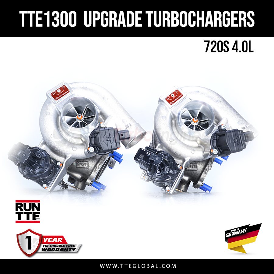 TTE1300 upgrade turbo's 4.0 V8 M840T (set van 2)