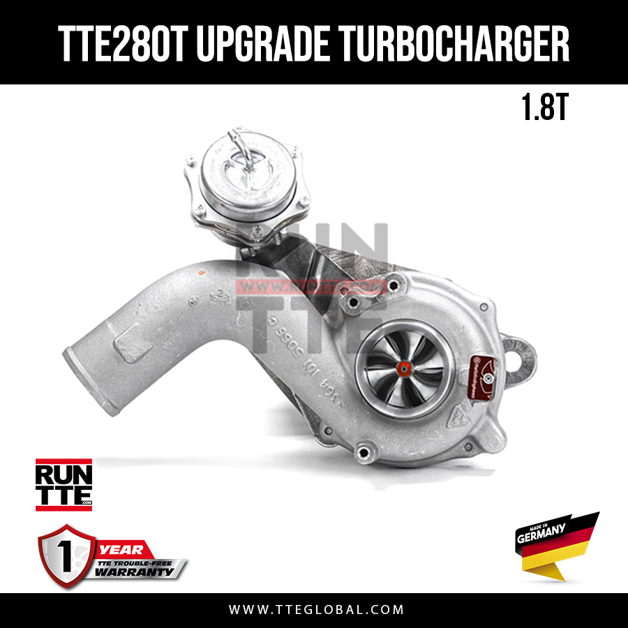 TTE280T K03 upgrade turbo 1.8T 20V (dwars)