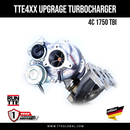 TTE4XX upgrade turbo Alfa Romeo 1750 TBi