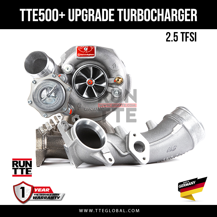 TTE500+ K16 upgrade turbo 2.5 TFSI