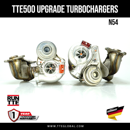 TTE500 upgrade turbo's BMW N54