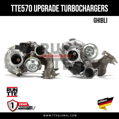 TTE570 upgrade turbo's 3.0 V6 biturbo (set van 2)