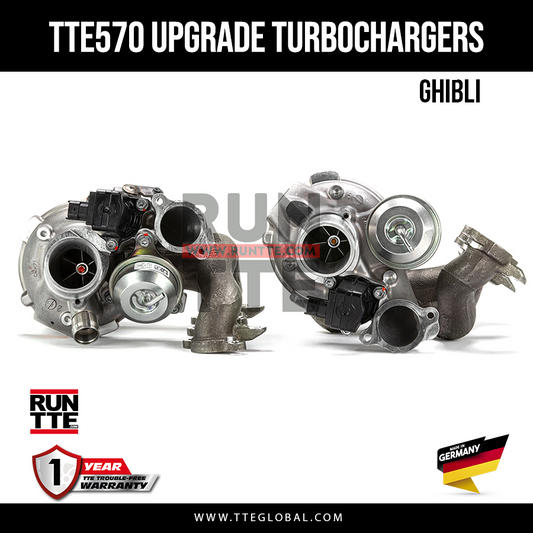 TTE570 upgrade turbo's 3.0 V6 biturbo (set van 2)
