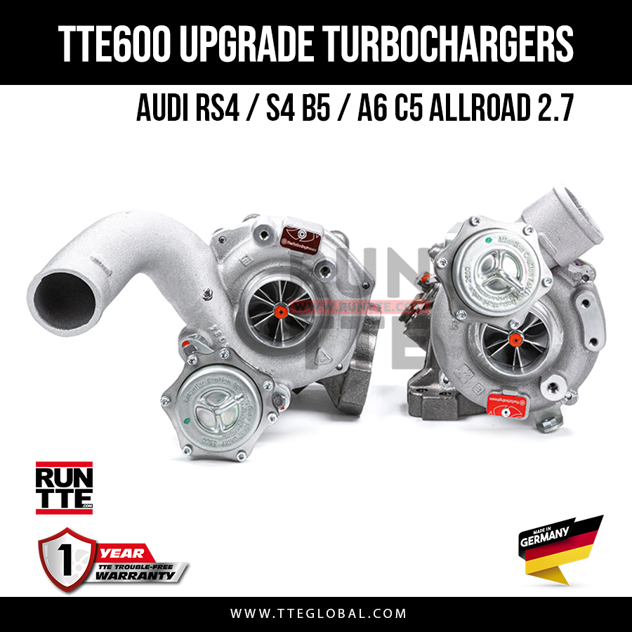 TTE600 upgrade turbo's 2.7T biturbo