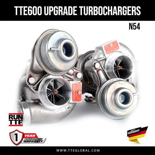 TTE600 upgrade turbo's BMW N54