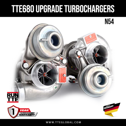 TTE680 upgrade turbo's BMW N54
