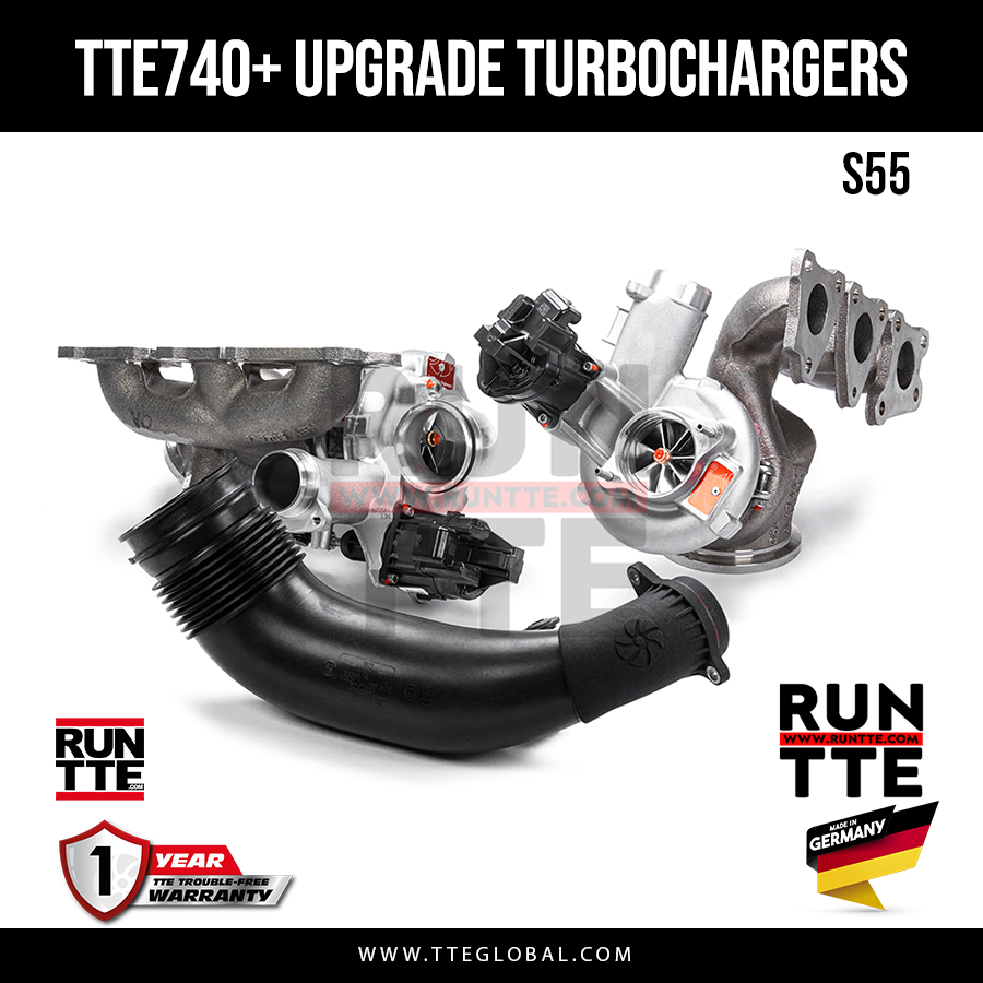 TTE740+ upgrade turbo's BMW S55