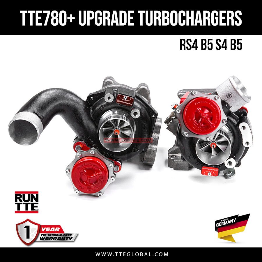 TTE780+ upgrade turbo's 2.7T biturbo