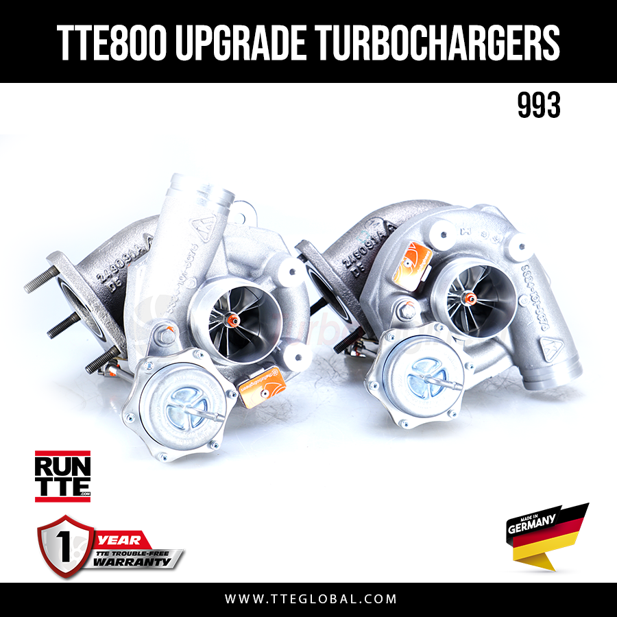 TTE800 upgrade turbo's 3.6 K24 (set van 2)