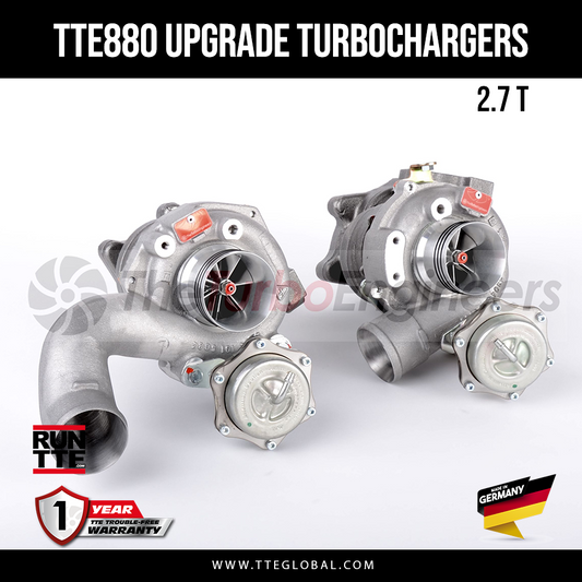 TTE880 upgrade turbo's 2.7T biturbo