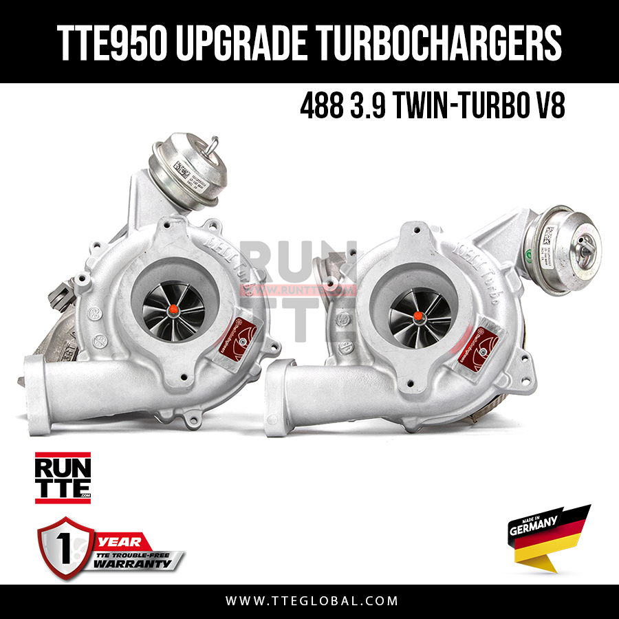 TTE950 upgrade turbo's 3.9 V8 (set van 2)