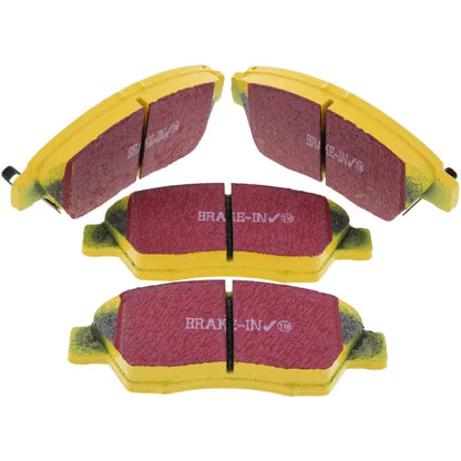 Front Brake Pads for Honda Civic EJ1 Coupe 1994–1996 1.6 ESI – EBC Yellowstuff (DP4891R)