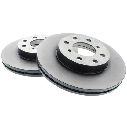 Front Brake Discs (240mm / 4x100) for Honda Civic EG4 Hatchback 1992–1996 1.5 VEi – Ashuki H037-05