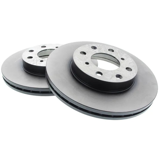 Front Brake Discs (240mm / 4x100) for Honda Civic EG4 Hatchback 1992–1996 1.5 VEi – Ashuki H037-05