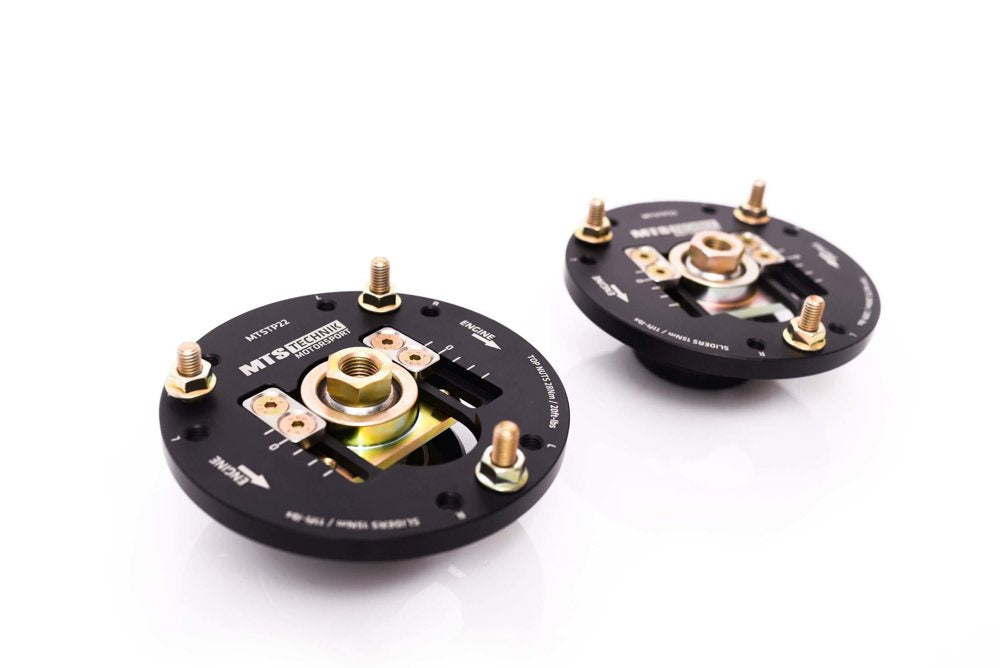 MTS Technik Verstelbare camber-/casterplaten (voor) BMW 1502-2002 Cabrio (E10)