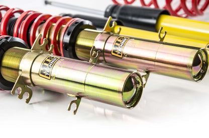 MTS Technik Stance Schroefset voor Audi TT (8N) 1998–2006 zonder camber plates – Goud