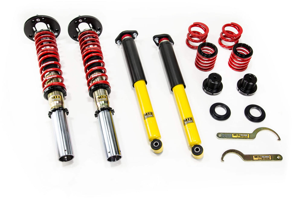 MTS Technik Schroefset Stance BMW 3 (E30) 1982–1991 met camberplaten – Goud