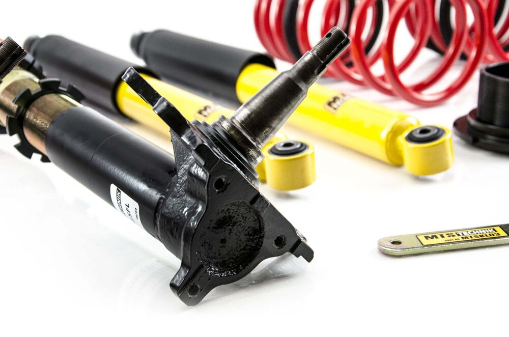 MTS Technik schroefset Street BMW 1502-2002 Cabrio (E10) met camberplaten - Goud