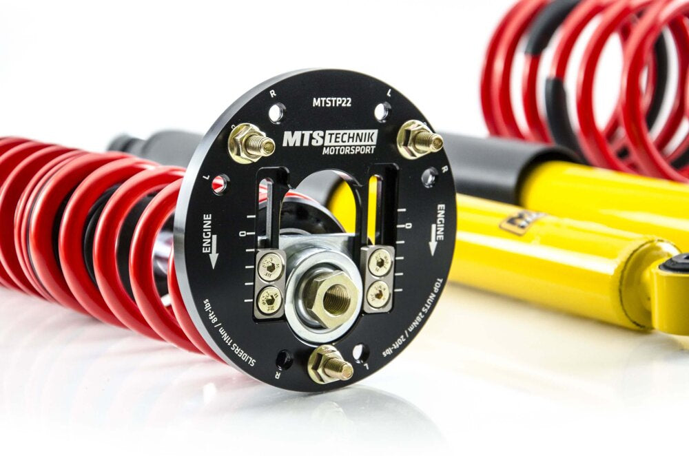 MTS Technik schroefset straat BMW 1502-2002 Touring (E6) met camberplaten - RVS