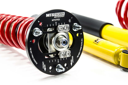 MTS Technik schroefset Street BMW 3 Compact (E36) 1994-2000 met camberplaten – Goud