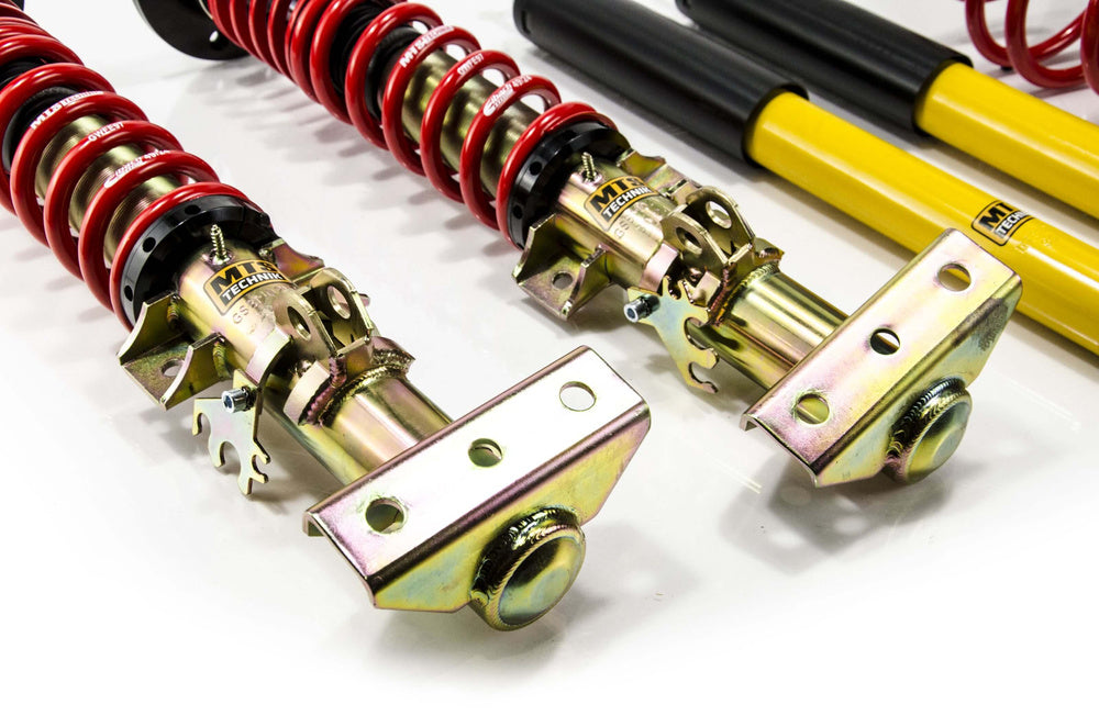 MTS Technik schroefset Street BMW 3 Compact (E36) 1994-2000 met camberplaten – Goud